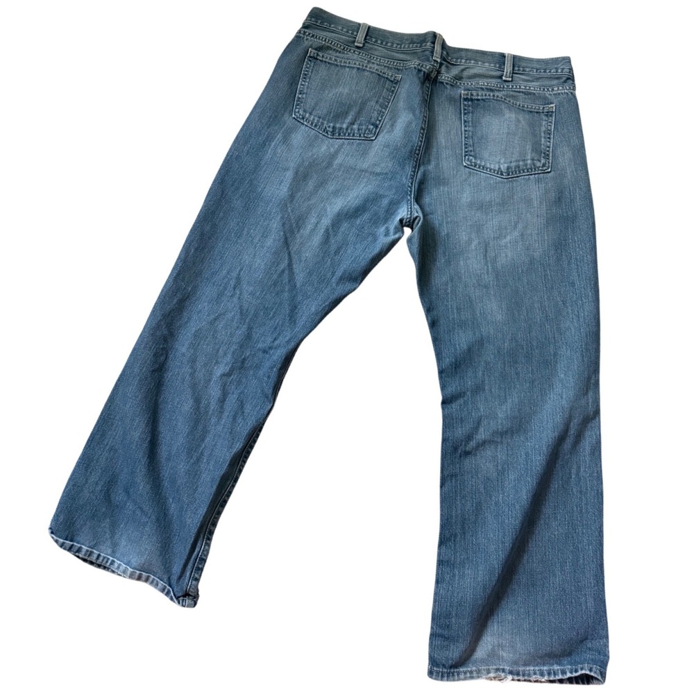Apt 9 Mens Straight Fit Jeans 40x30 Medium Wash Blue Denim 100% Cotton - Picture 2 of 4